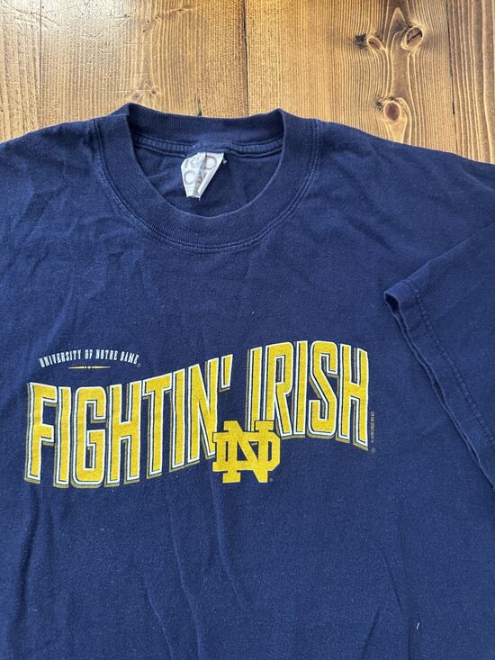 Red Oak Other - Vintage University of Notre Dame Fighting Irish College Short Sleeve Vtg T Shirt
